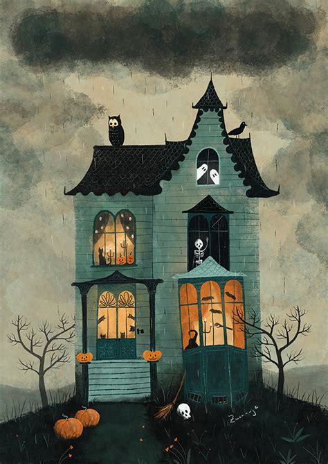 Halloween House :: Behance