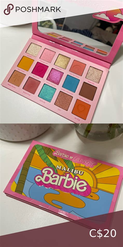 Colourpop Malibu Barbie Eyeshadow Palette Malibu Barbie Colourpop