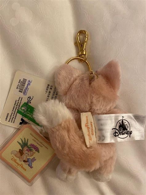 Authentic LinaBell Plush Keychain From Hong Kong Disneyland Hobbies