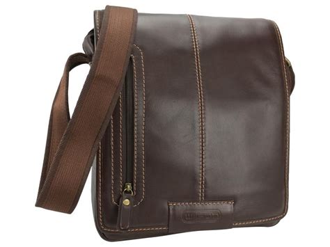 Bolsa Carteiro Masculina Em Couro 749SF