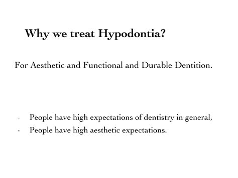 Hypodontia (Missing Teeth) | PDF