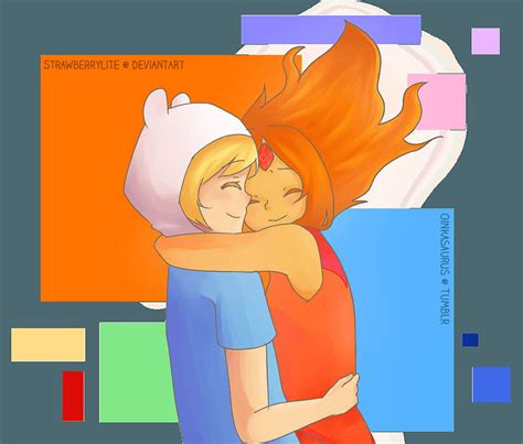 Adventure Time Wallpaper Anime Finn And Flame Princess