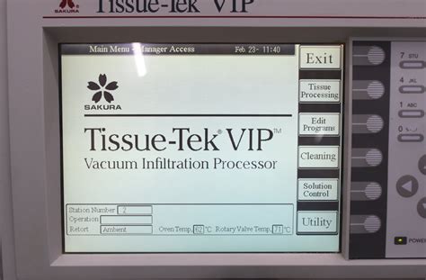 Sakura Tissue Tek Vip 5 5a B1 Benchtop Vacuum Infiltration Tissue Proc