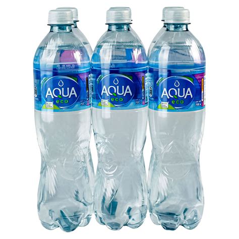 Comprar 6 Pack Agua Pura Aqua 750ml Walmart Guatemala Maxi