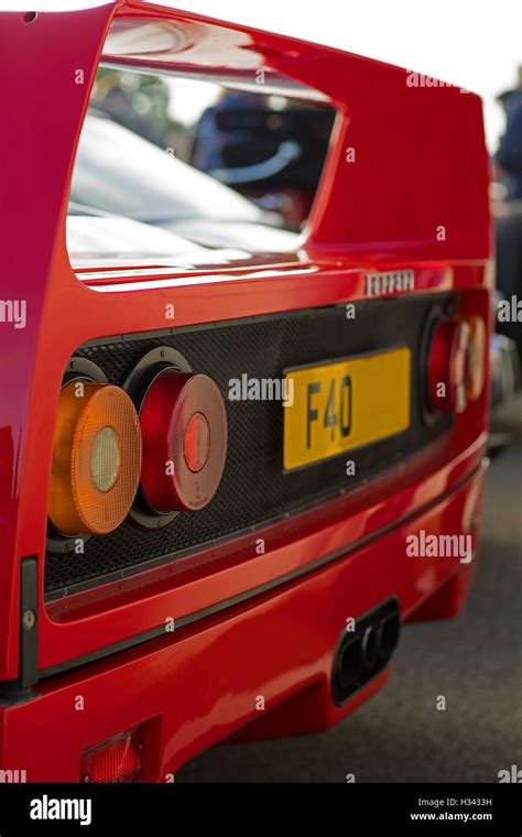 Ferrari F40 rear Stock Photo - Alamy