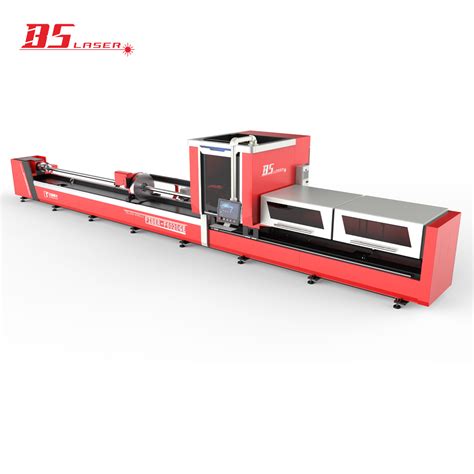 Three Pneumatic Chucks Automatic Tube Pipe Fiber Laser Cutting Machine