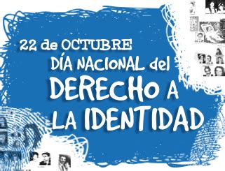 22 DE OCTUBRE DÍA NACIONAL DEL DERECHO A LA IDENTIDAD Suteba