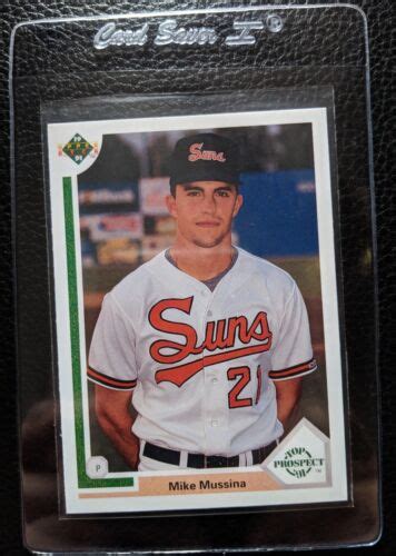 Upper Deck Mike Mussina Rookie Card Rc Orioles Yankees Mint Ebay