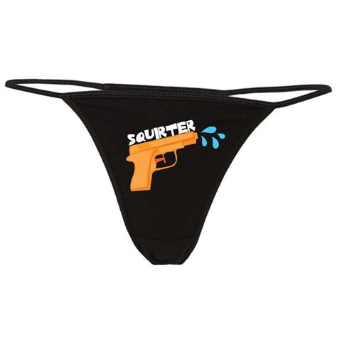 Squirter Thong Panties Wet Squirting Juicy Pussy Flirty Etsy