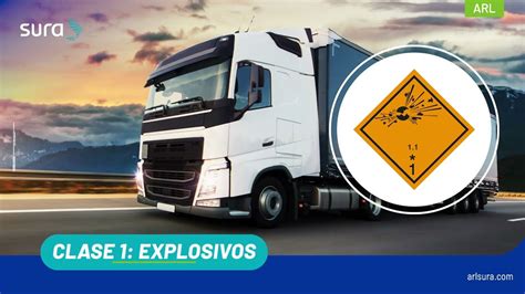 Transporte de mercancías peligrosas Clase 1 Explosivos YouTube