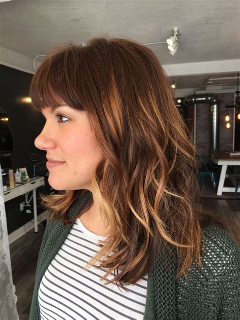 Warm Caramel Balayage Done By Shannon At Wildflower Salon Shop In