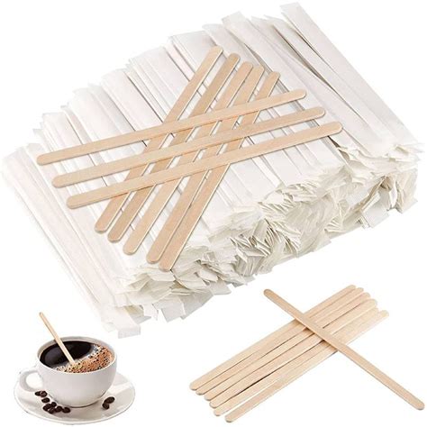 14cm Birch Wood Stirrers Disposable Wooden Stirrer Eco Friendly Coffee