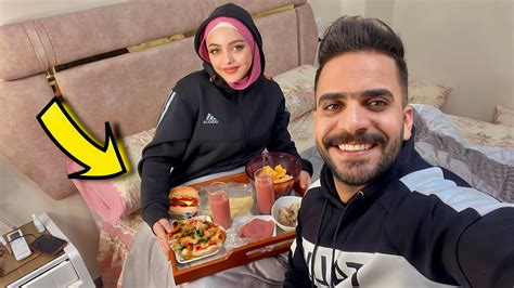 صحيت متأخرة لقيت جوزي حضر الفطار 🥹♥️ أحن راجل في الدنيا 😍💃 Youtube