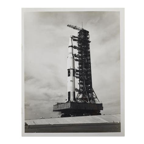 Bonhams Apollo 15 Saturn V Space Vehicle On The Launch Pad Group Of 3