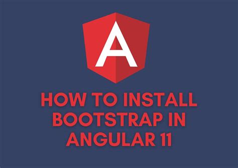 Adding Bootstrap To Angular Project With Cli