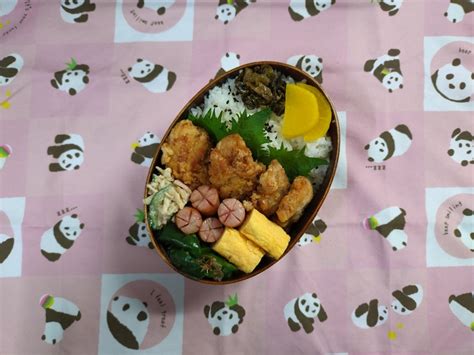 5月14日のお弁当 〜鶏唐揚げのお弁当〜 Happyな毎日をめざして