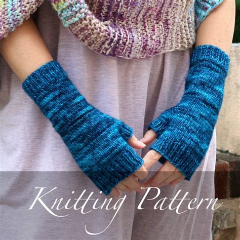 Merino Knitting Gloves Etsy