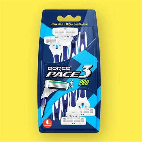Dorco Pace 3 Pro 3 Bıçaklı Jilet 4'lü x 12 Paket Fiyatı