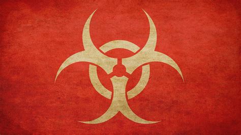 Online crop | Biohazard logo, minimalism, simple background, biohazard ...