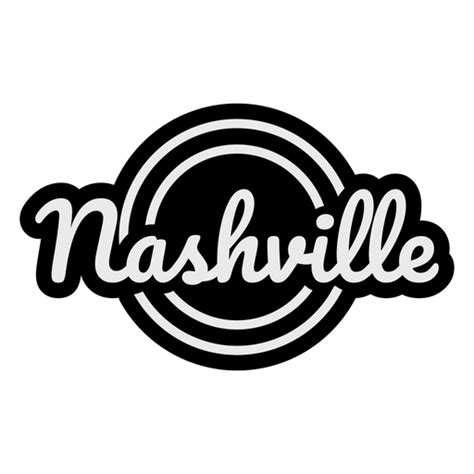 Places Lettering Nashville Png And Svg Design For T Shirts