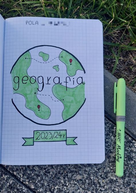 Pierwsza Strona Zeszytu Do Geografii