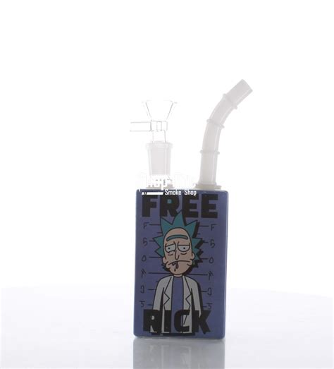 Rick And Morty Glass Juice Box Shoprite Smoke And Bong Shop Canada