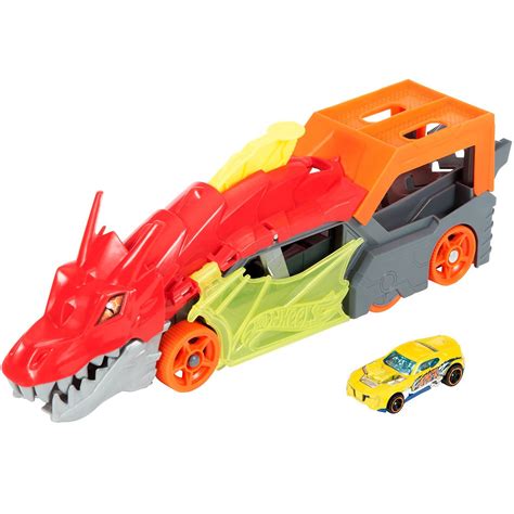 Hot Wheels City Dragon Launch Transporter