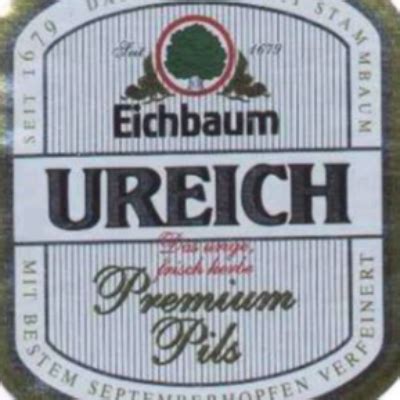 Eichenbaum Ureich Premium Pils Bier De