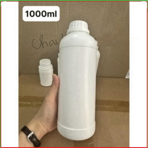 (SET 10sp)_chai 1l HDPE COMBO 10 chai, chai đựng nước giặt. chai đựng ...
