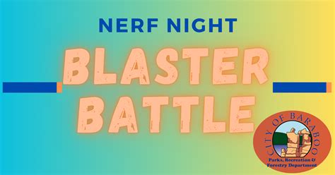 Nerf Night Blaster Battle - Sauk County