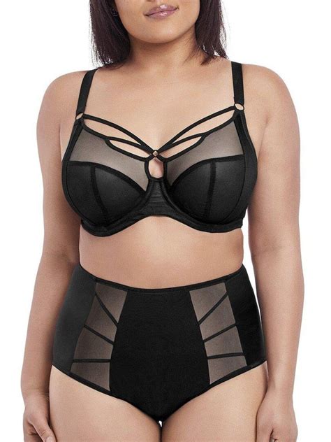 Soutien Gorge Grande Taille D Collet Lani Res Sachi Noir Kiabi