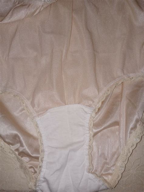 Vintage Granny Sissy Full Cut Nylon Panties By Lovepats Silky Soft