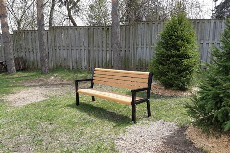 Backless Park Bench Cab 703b Commercial Benches In Canada