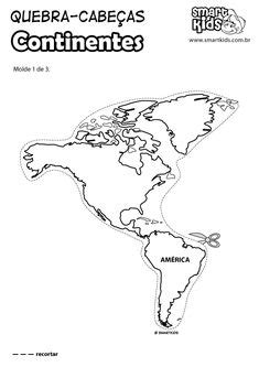 10 Mapas do Continente Americano para Colorir e Imprimir - Online ...