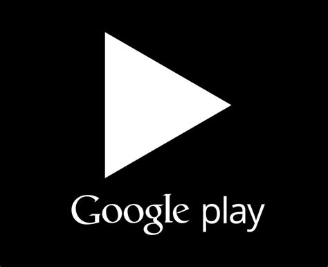 Google Play Logo Symbol With Name White Design Software Phone Mobile ...