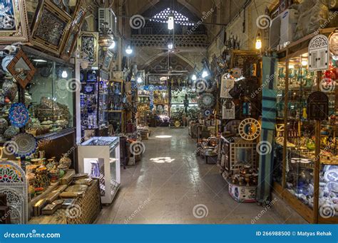 SHIRAZ IRAN JULY 6 2019 View Of The Vakil Bazaar Market In