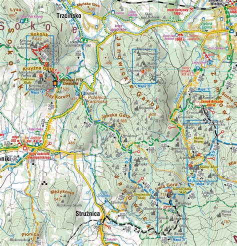 Rudawy Janowickie Mapa Turystyczna Compass