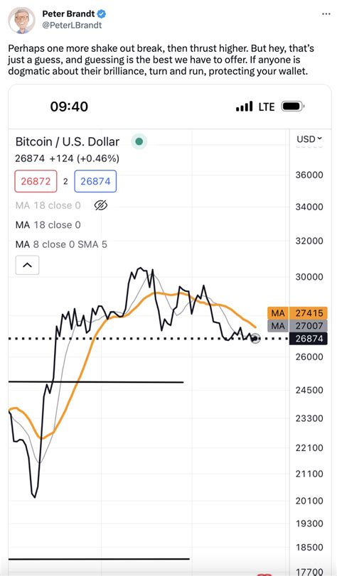 Phù thuỷ Peter Brandt Bitcoin sẽ tạo 1 cú rũ trước khi tăng cao hơn