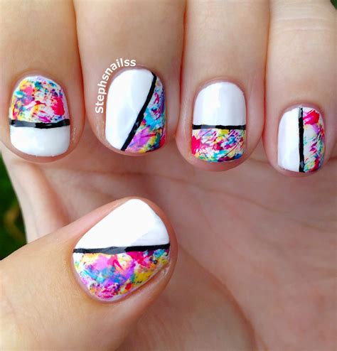 StephsNailss: Half Half Nails