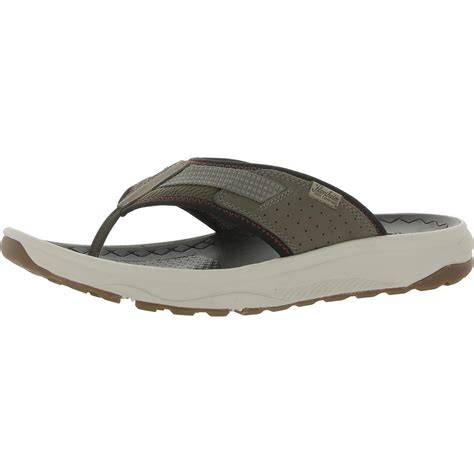 Florsheim Mens Treadlite Taupe Thong Sandals Shoes 14 Medium D Bhfo 9717 Ebay