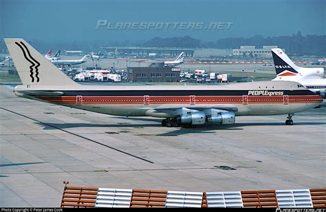 N Pe Peoplexpress Boeing Photo By Peter James Cook Id