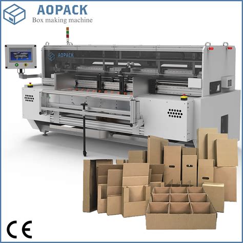 Aopack Fully Automatic Intelligent Packaging System Carton Maker