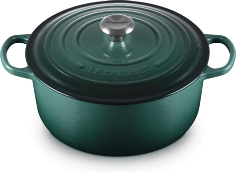 Le Creuset Signature Gusseisen Bräter mit Deckel Ø 28 cm Rund Für