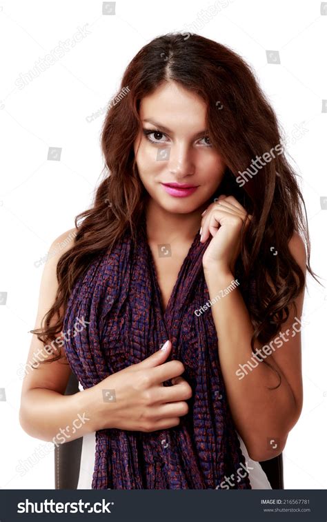 Cute Sexy Woman Lingerie Isolated On Stock Photo 216567781 Shutterstock