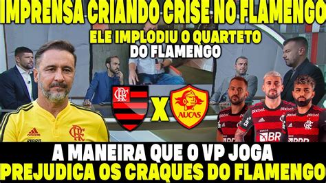 PAULISTAS CRIANDO CRISE NO FLAMENGO O VITOR PEREIRA É MALUCO ELE TÁ