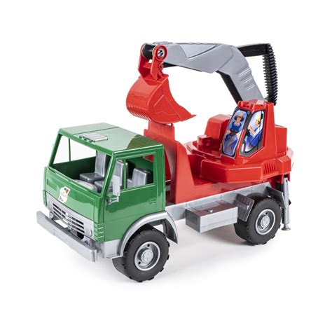 Детская машинка Экскаватор Х2 ORION 495OR с подвижным ковшом | Goodtoys