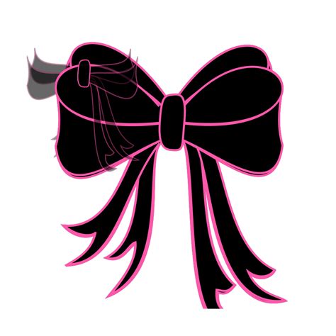 Black Bow Ribbon PNG, SVG Clip art for Web - Download Clip Art, PNG ...