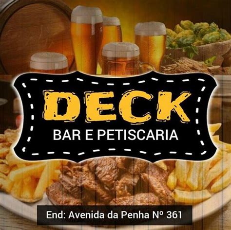 Menu At Deck Bar E Petiscaria Passos