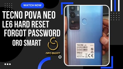 Tecno Pova Neo Hard Reset Hard Reset Tecno Pova