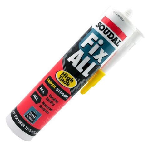 Mccoy Soudal Fix All High Tack Adhesive Sealant At